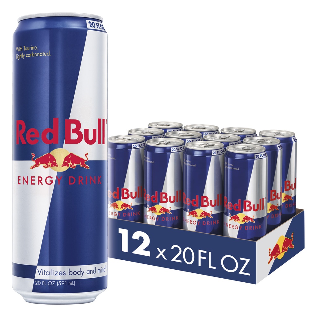 Red Bull 20 Fl Oz 12 Cans