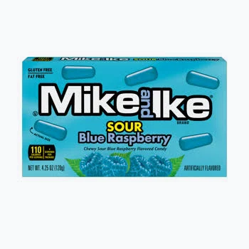 Mike & Ike Sour Blue Raspberry Theater
