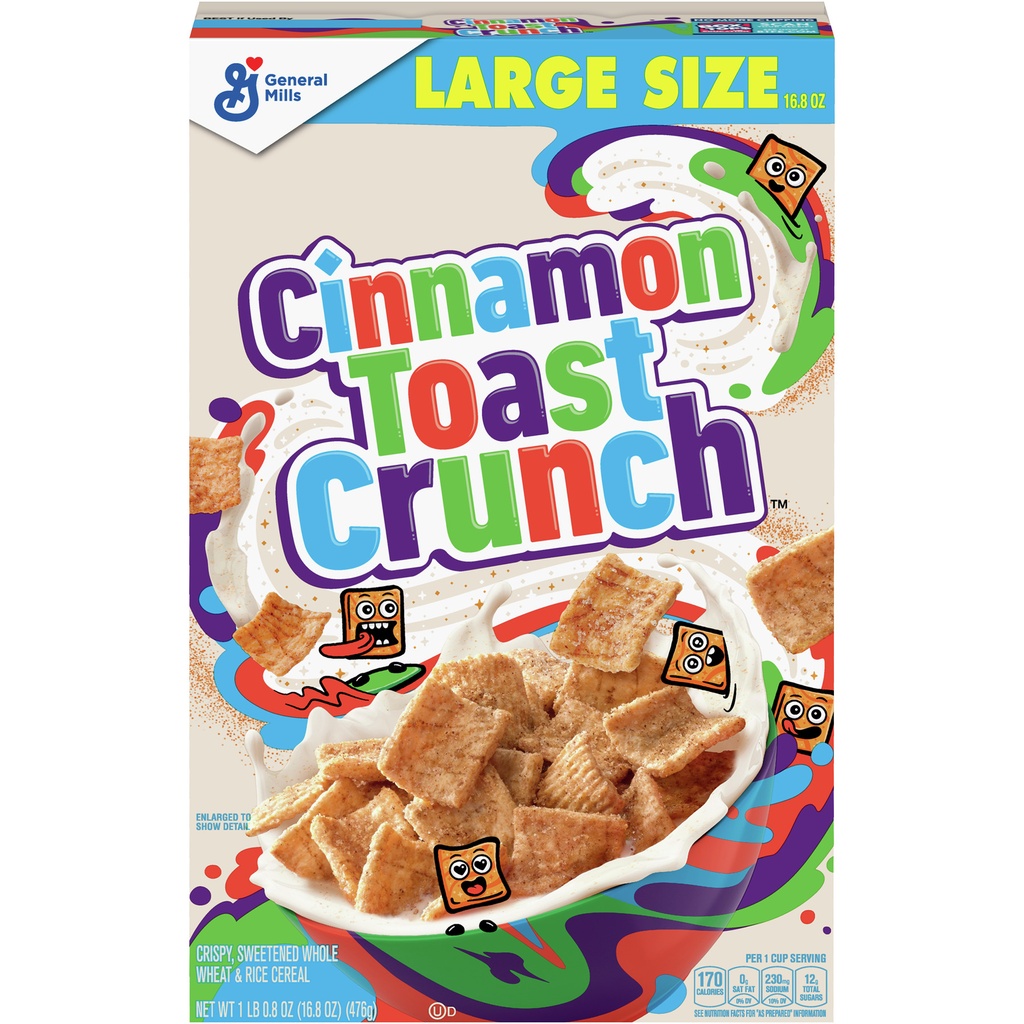 Cinnamon Toast Crunch Cereal 1PC LARGE