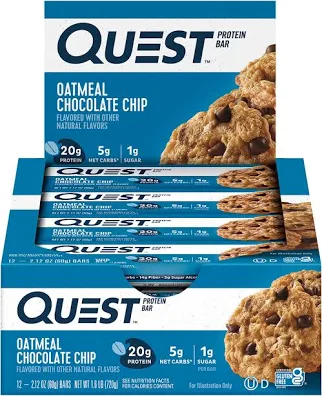 Quest Oatmeal Chocolate Chip 12CT