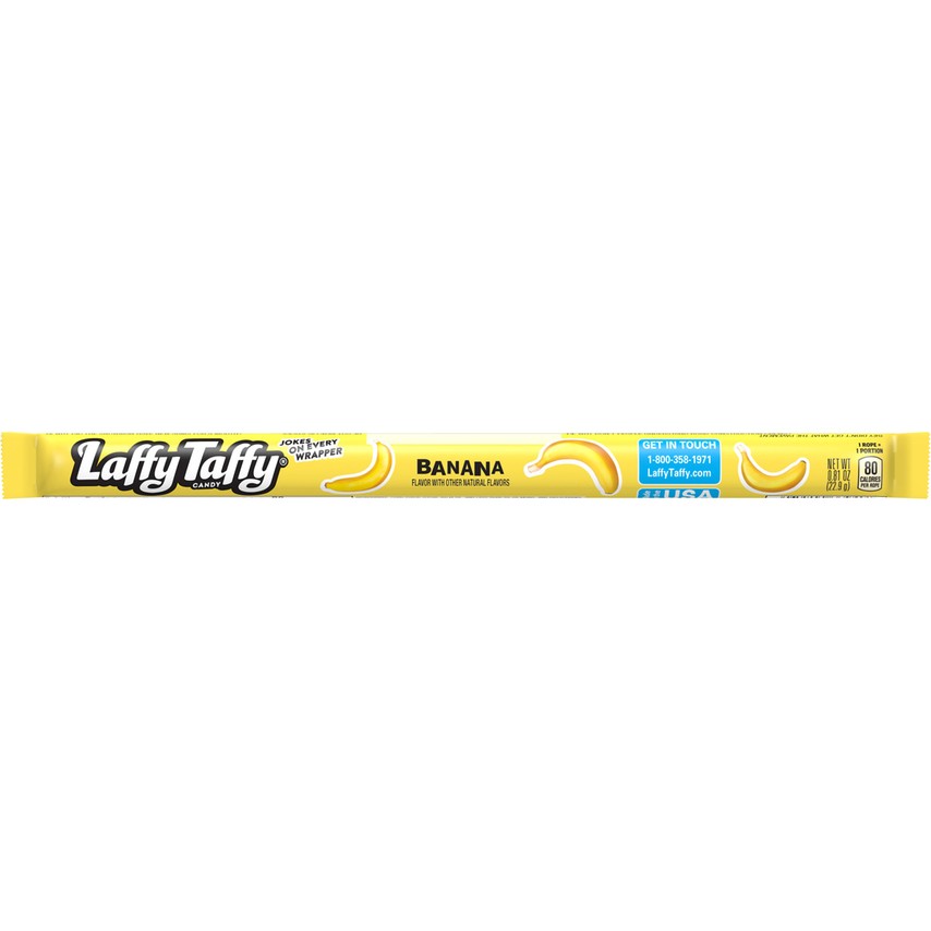 Laffy Taffy Rope Banana 24 Count
