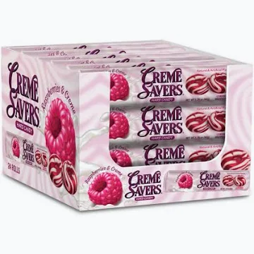 Creme Savers Raspberies 24CT
