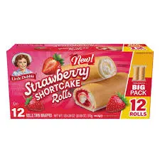 Strawberry Rolls 6CT Big