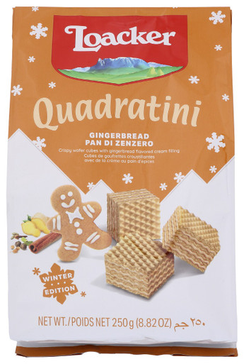 Loacker Quadratini Ginger BIG 8.82OZ