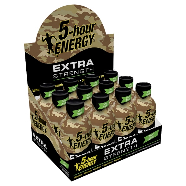5-hour Extra Strength Sour Apple 12Ct