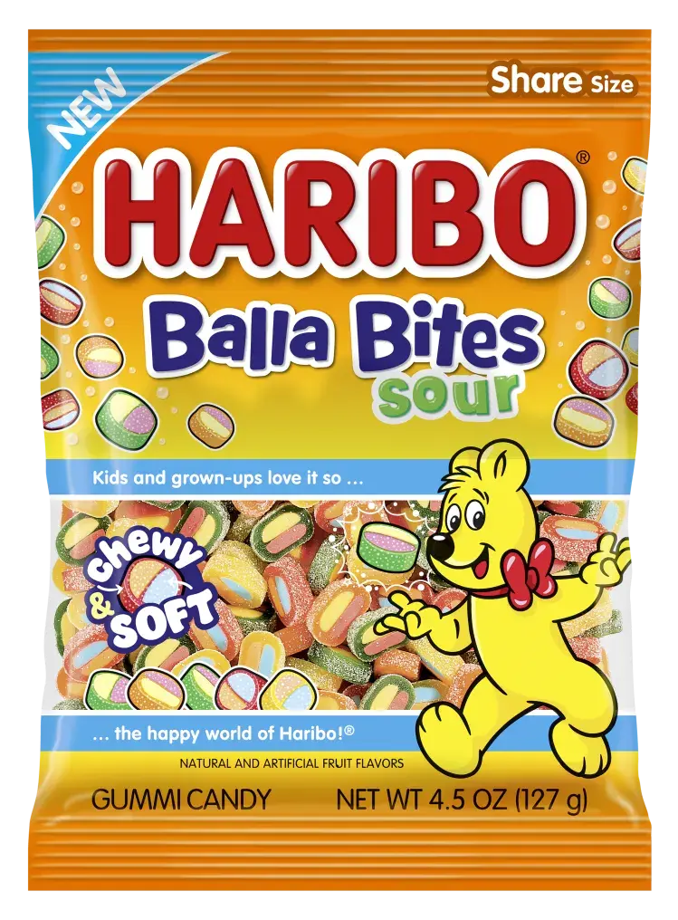 Haribo Bella Sour Bites 12CT 4.5 OZ