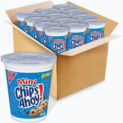 Chips Ahoy Mini Cups 12CT 3.5OZ