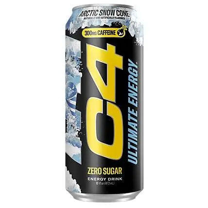 C4 Artic Snow Cone 12CT 16FL OZ