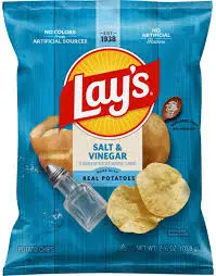 Lays Salt & Vinegar 15CT 6.5OZ
