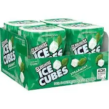 Ice Breaker Cubes Spearmint 4CT