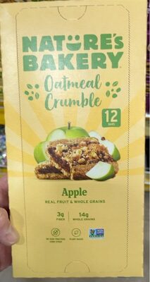 Nature Bakery  Fig Apple Oatmeal Crumble 12CT
