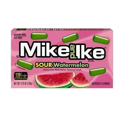 Mike and Ike Sour Watermelon 2/1$