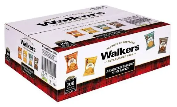 Walkers Cookies Variety 100CT
