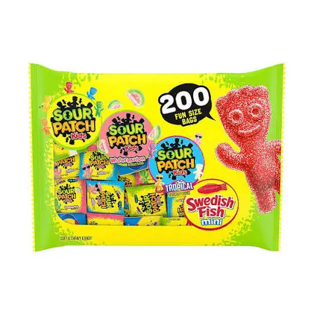 Sour Patch Swedish Halloween 200CT