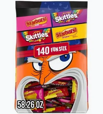 Skittles Fun Size Bag 140CT