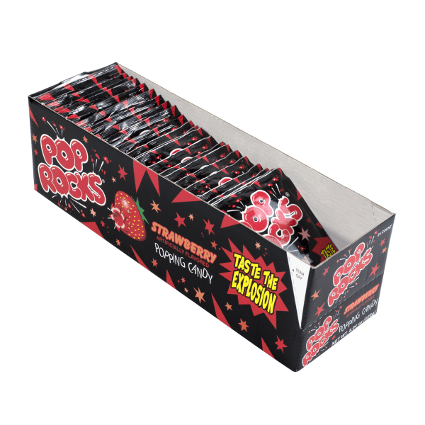 Pop Rocks Strawberry 24Ct  8.04 Oz