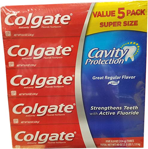Colgate cavity protection 5 pack