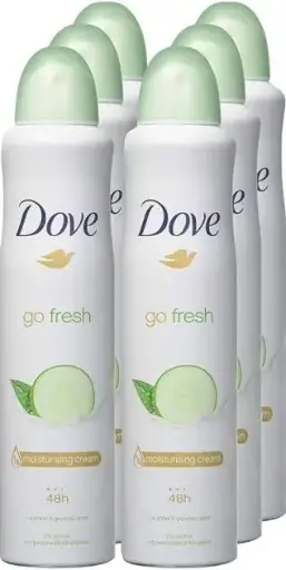 Dove Spray Go Fresh 6ct