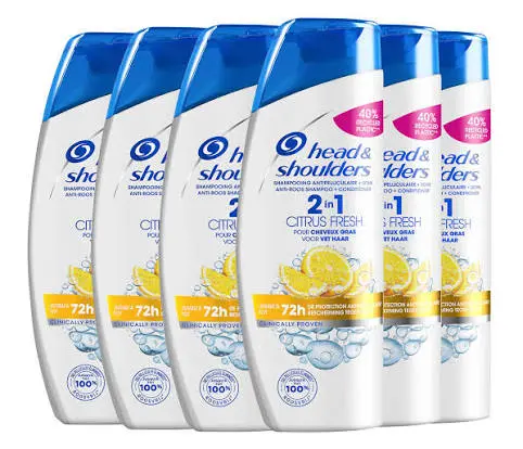 Head & Shoulders 2 IN 1 Citrus Fresh 6CT 