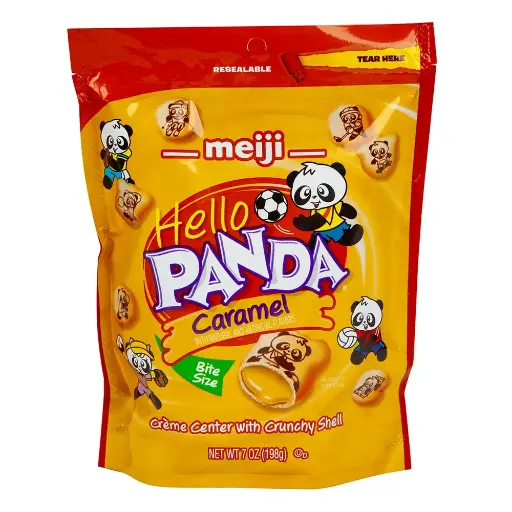 Hello Panda Caramel 7oz 6ct