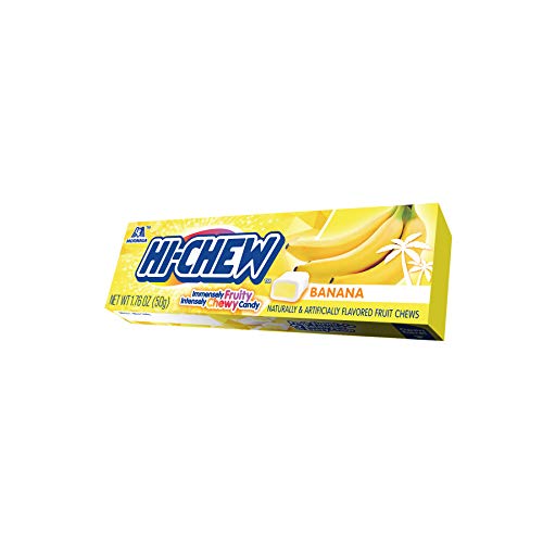 Hi Chew Banana Fruit Chews Bar 15 CT