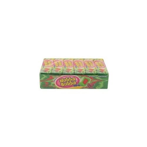 Hubba Bubba Strawberry Watermelon Gum 18ct