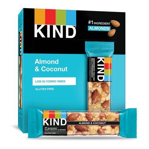 KIND Snack Bars Almond & Coconut 12 Bars
