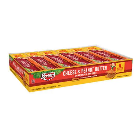 Keebler  Cheese & PB Crackers 12ct
