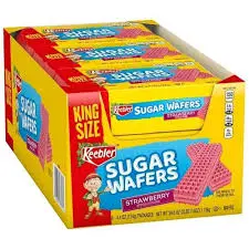 Keebler Strawberry Sugar Wafers King 9ct