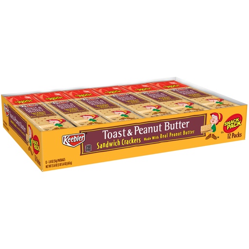 Keebler Food,crackers,peanut 12ct