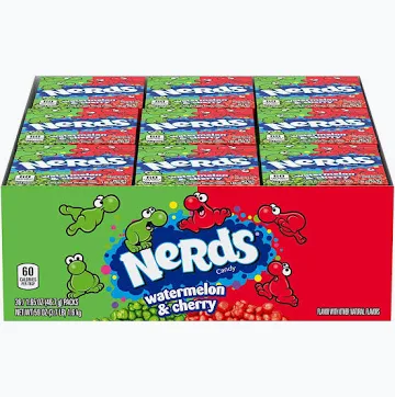 Nerds candy box 36ct watermelon&strawberry 