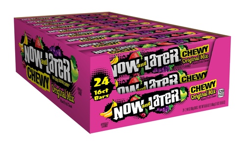 Now and Later Chewy Mix Flavor Standard (Box of 24)