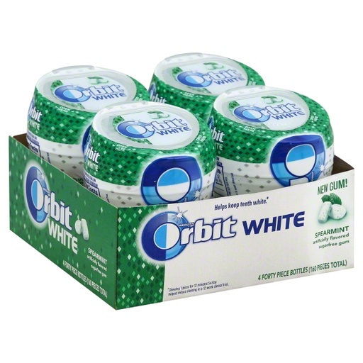 Orbit White Spearmint 4 Ct
