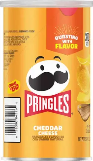 PRINGLES CHEDDAR 12CT 