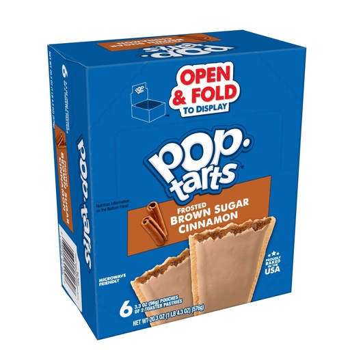 Pop Tarts BROWN CINNAMON 6CT