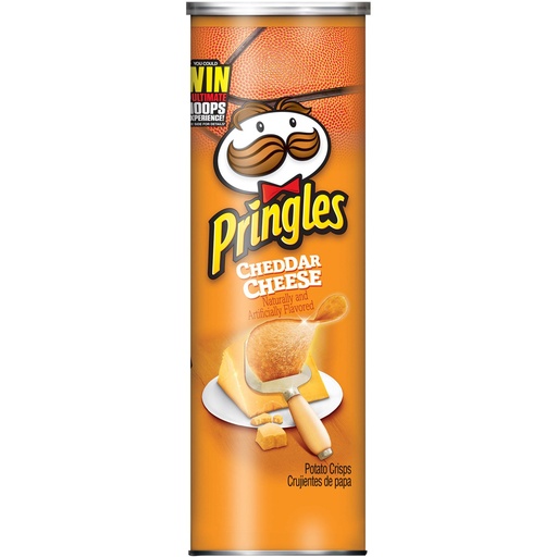 Pringles big cheddar 15ct