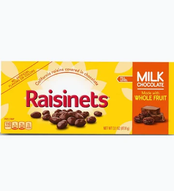 Raisinets Theater box