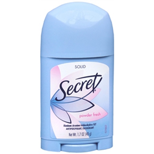 Secret Solid Antiperspirant and Deodorant Shower  Powder Fresh 6CT