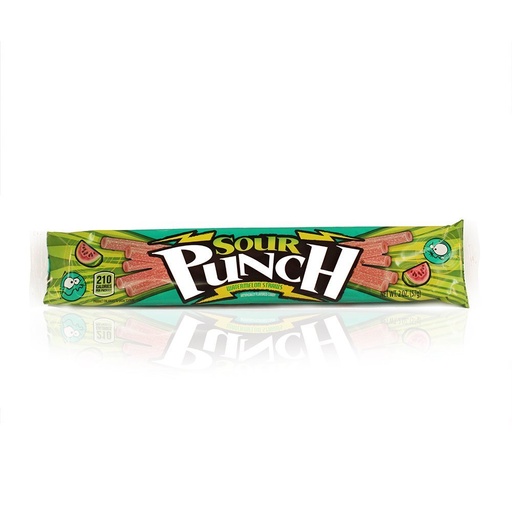 Sour Punch Straws  Watermelon (24 Pack)