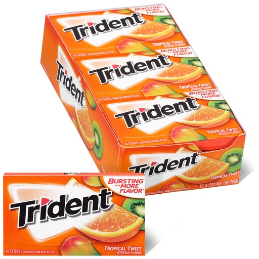 Trident Tropical 12 Packs 