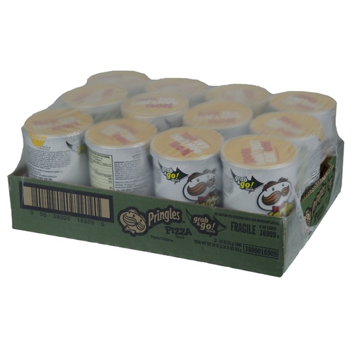 Pringles Pizza Potato Crisp 2.5 Oz., PK12
