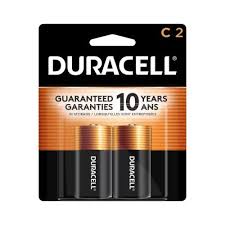 C Battery 2 pack Duracell
