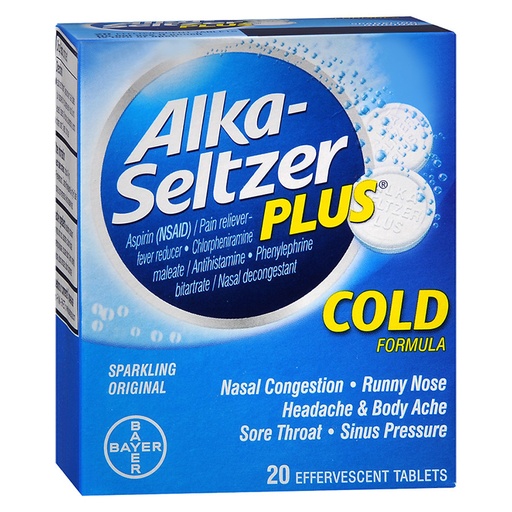 Alka Seltzer Plus 