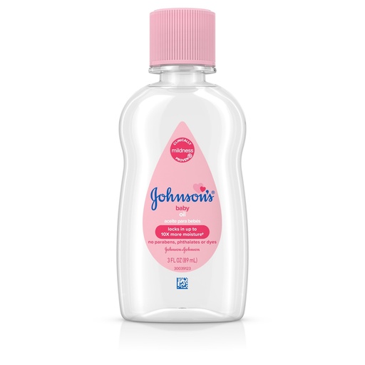 Baby Oil 3 Oz (Pack of 8)