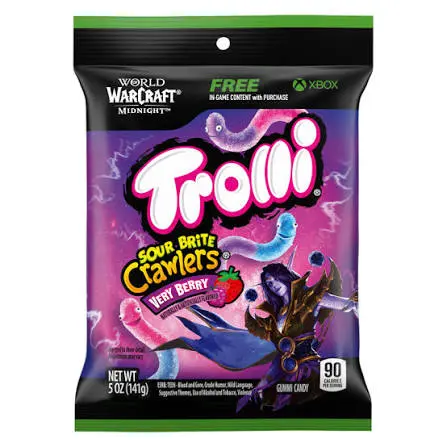Trolli Electric crawlers 12ct 4.5oz purple