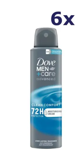 Dove Spray 150ml Clean Comfort