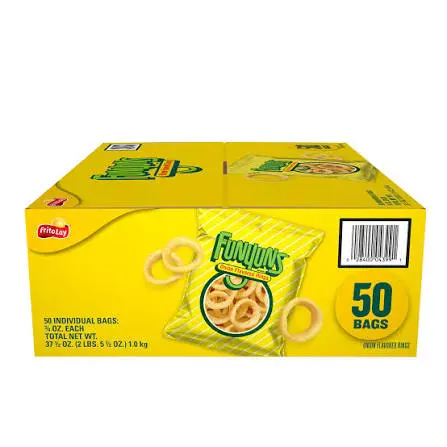 Fnyns Onn Snck Rng Zr Trns Fat Bag 50pk