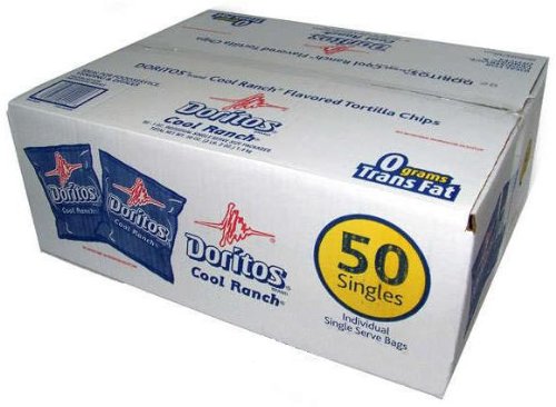 Doritos Cool Ranch Chips - 50/1 Oz. Bags