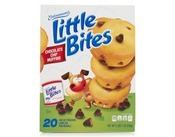 Little Bites Chocolate Chip Muffins - 20 Count