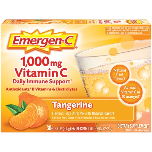 Emergen-C Vitamin C Fizzy Drink Mix 30 Packets